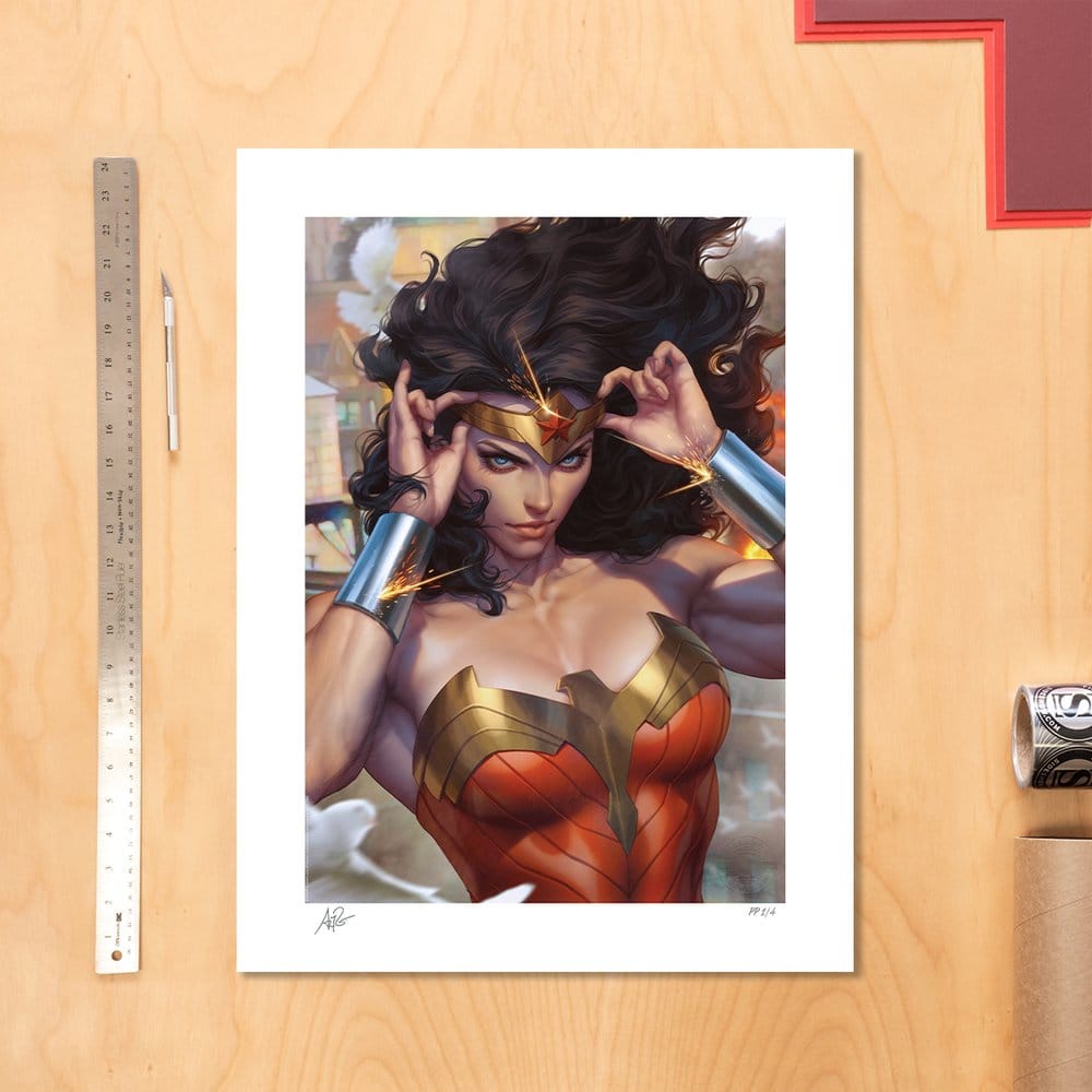 DC Comics Art Print Wonder Woman #1 2023 unframed Sideshow Collectibles