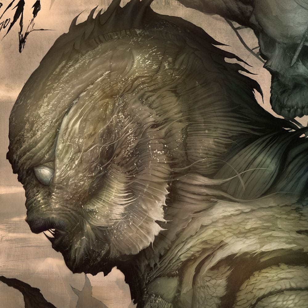 The Creature from the Black Lagoon Art Print Creature from the Black Lagoon by Dan Quintana unframed Sideshow Collectibles