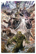 Universal Monsters Art Print Universal Monsters by Vincenzo Riccardi unframed Sideshow Collectibles