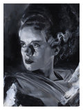 Bride of Frankenstein Art Print Bride of Frankenstein by Chris Valentine unframed Sideshow Collectibles