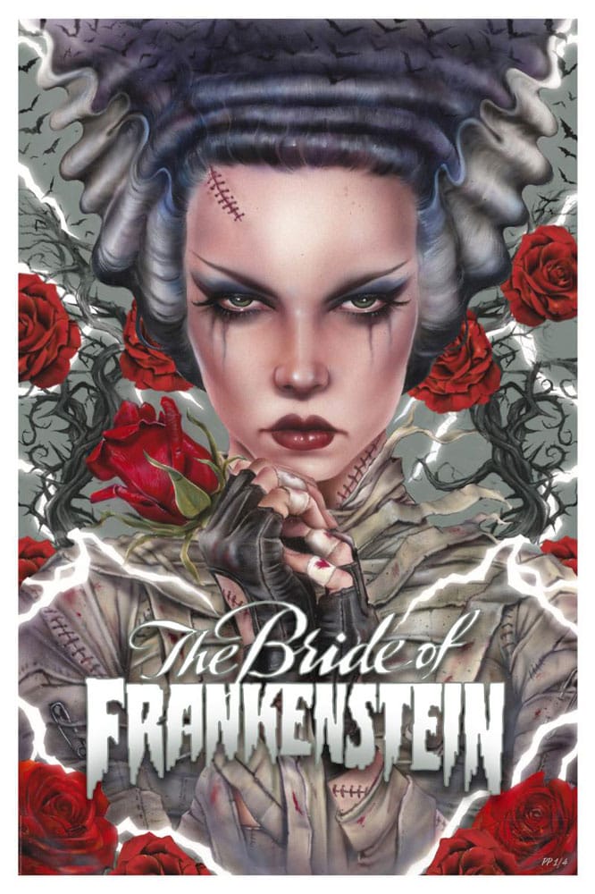 Bride of Frankenstein Art Print Bride Afterlife by Brian M. Viveros unframed Sideshow Collectibles