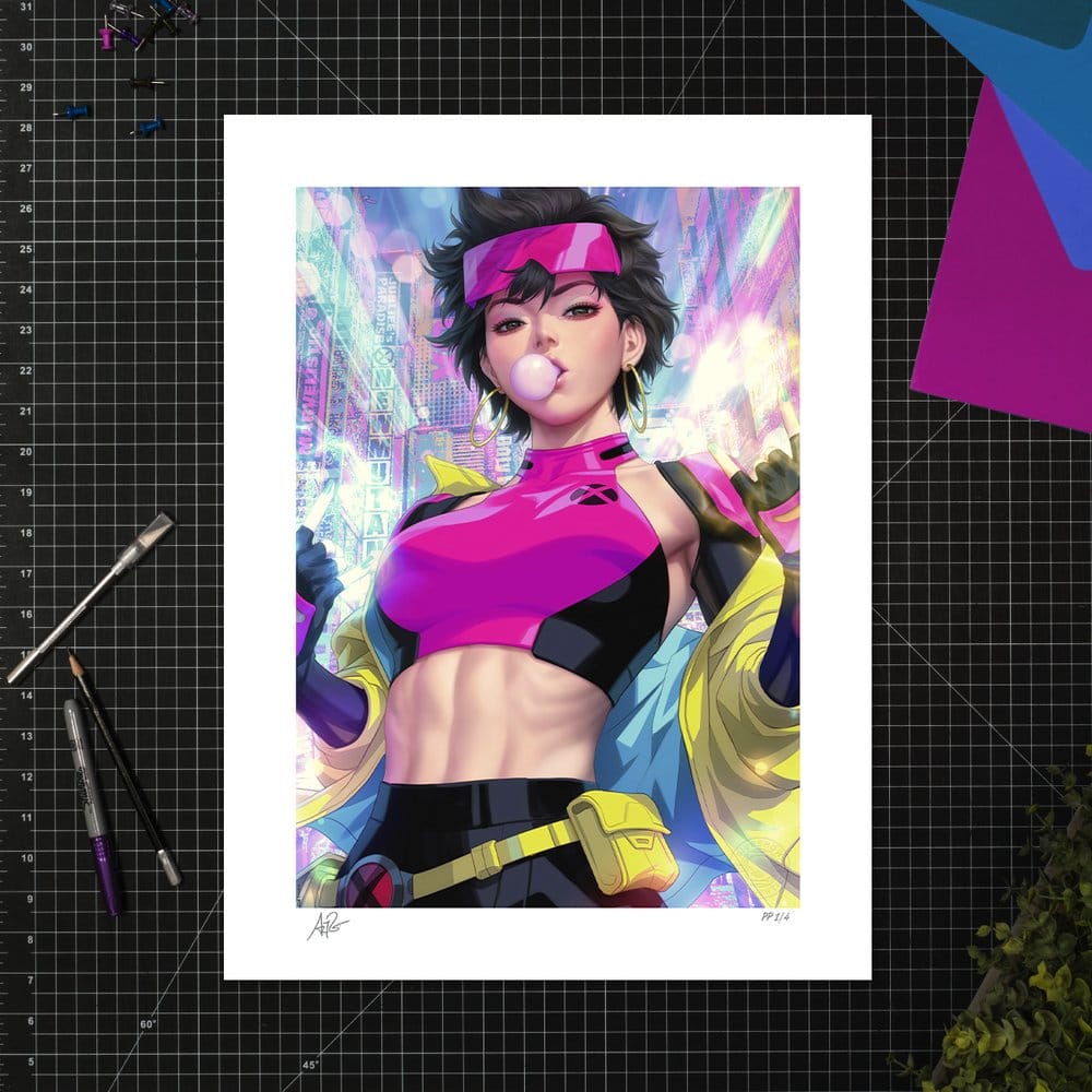 X-Men Marvel Art Print Jubilee unframed Sideshow Collectibles