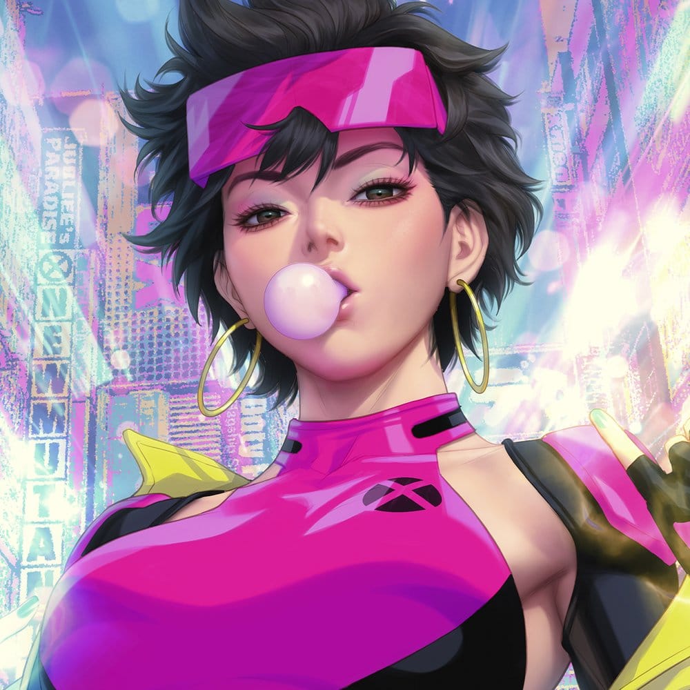 X-Men Marvel Art Print Jubilee unframed Sideshow Collectibles