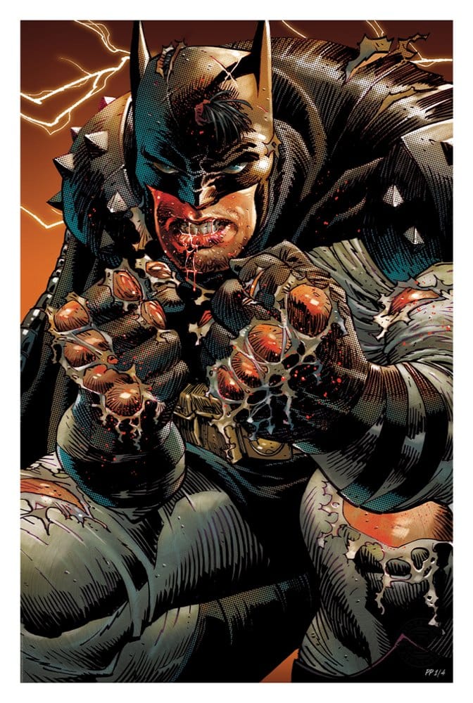 DC Comics Art Print Absolute Batman unframed Sideshow Collectibles