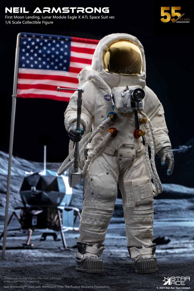 Neil Armstrong Action Figure Neil Armstrong Deluxe Version Star Ace Toys
