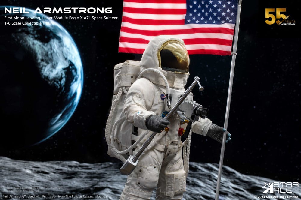 Neil Armstrong Action Figure Neil Armstrong Deluxe Version Star Ace Toys