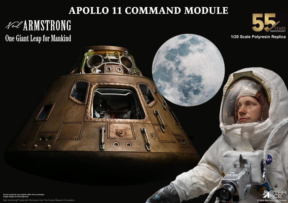 Apollo 11 Replica 1/20 Command Module DX Star Ace Toys