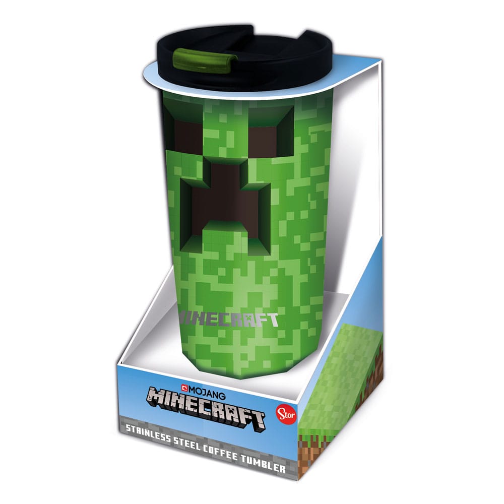 Minecraft Stainless Steel travel tumbler Creeper Stor