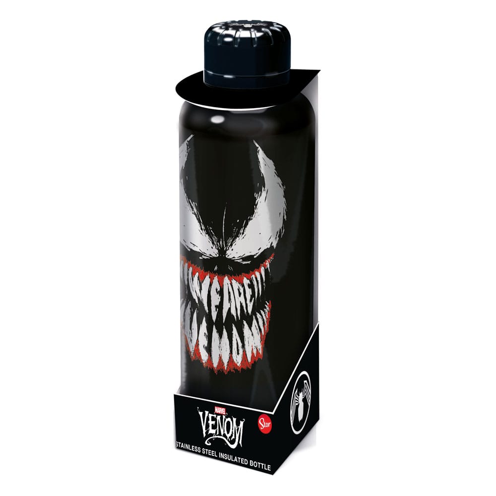 Venom Water Bottle Face Stor
