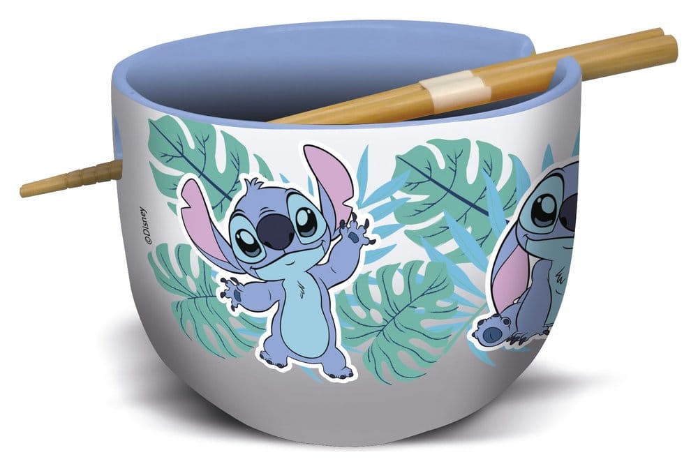 Lilo & Stitch Ramen Bowl with Chopsticks Stitch Aloha Stor