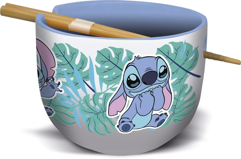 Lilo & Stitch Ramen Bowl with Chopsticks Stitch Aloha Stor