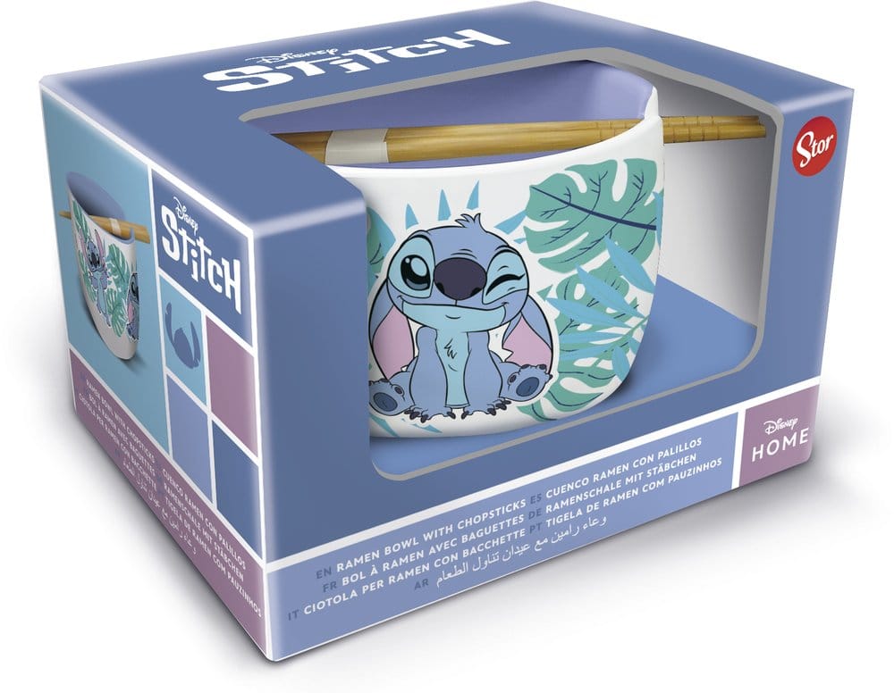 Lilo & Stitch Ramen Bowl with Chopsticks Stitch Aloha Stor