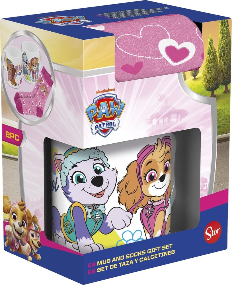 Paw Patrol Mug & Socks Set Girl Go Skye Stor