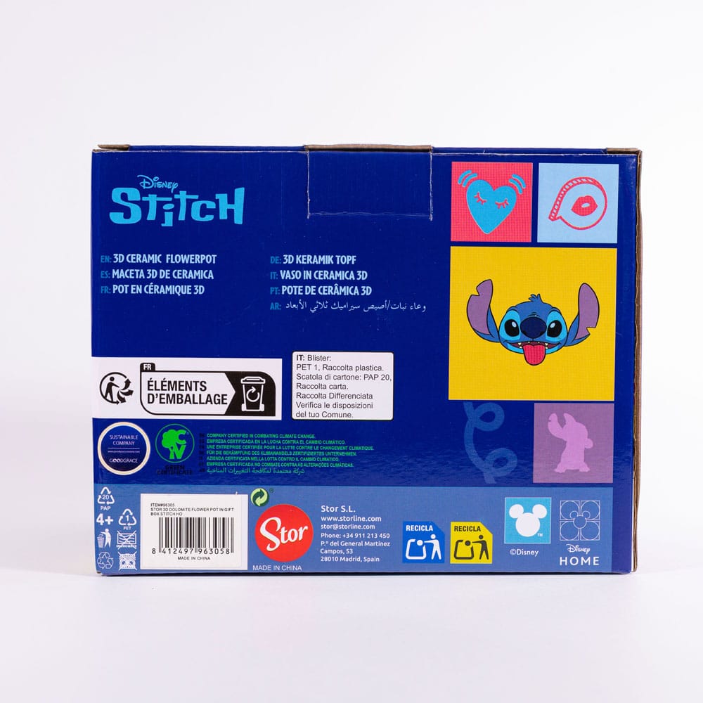 Lilo & Stitch 3D Flower Pot Stitch Stor