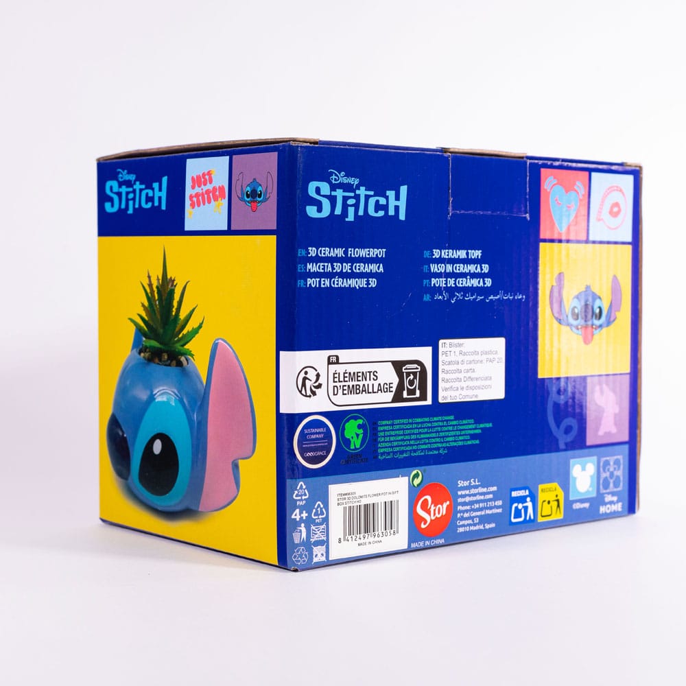 Lilo & Stitch 3D Flower Pot Stitch Stor