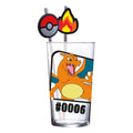 Pokémon Glass Tumbler with Straws Charizard 480 ml Stor