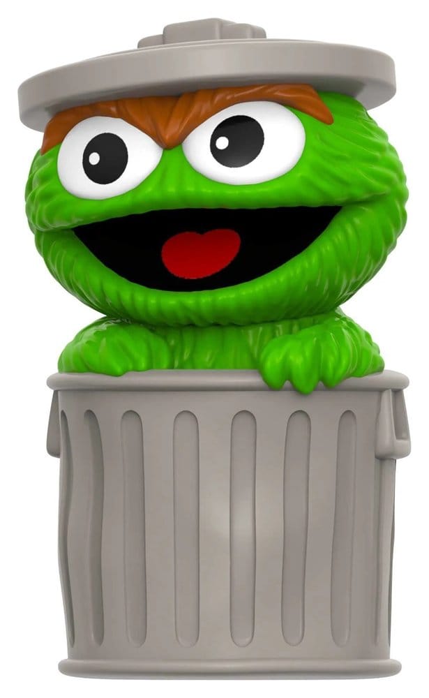 Sesame Street Fun! Fun! Soft Vinyl Figur Wave 01 Oscar the Grouch Super7