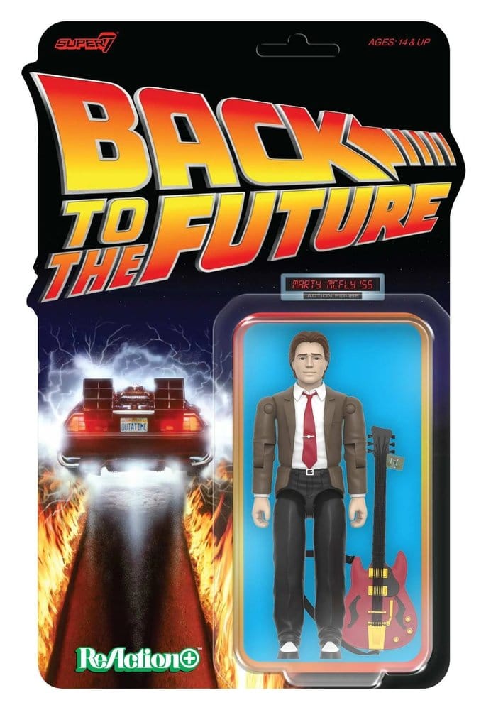 Back to the Future ReAction+ Action Figure Wave 01 Marty McFly '55 Super7