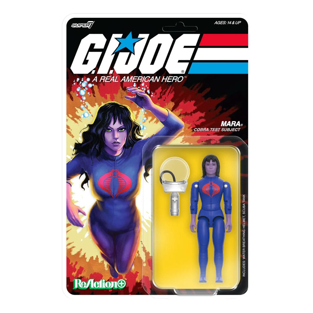 GI Joe ReAction+ Action Figure Wave 06 Mara Super7