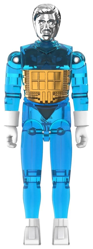 Micronauts ReAction+ Action Figure Wave 03 Time Traveler Translucent Blue Super7