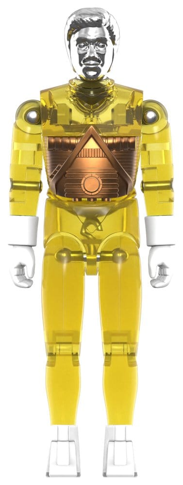 Micronauts ReAction+ Action Figure Wave 03 Time Traveler Translucent Yellow Super7