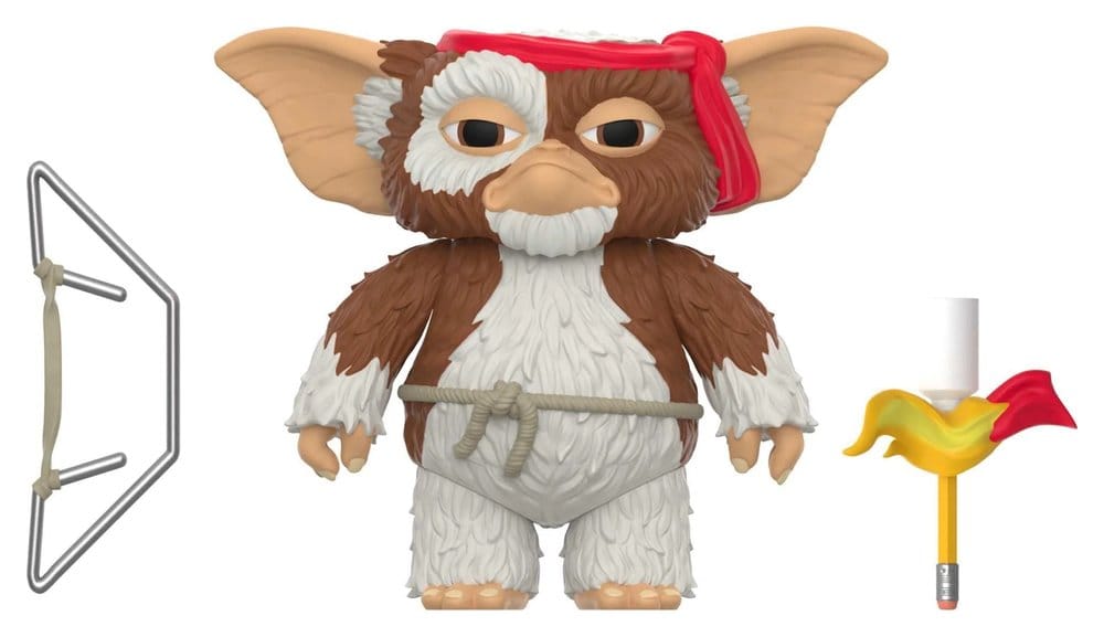 Gremlins ReAction Action Figure Gizmo Battle Ready Character Card Super7