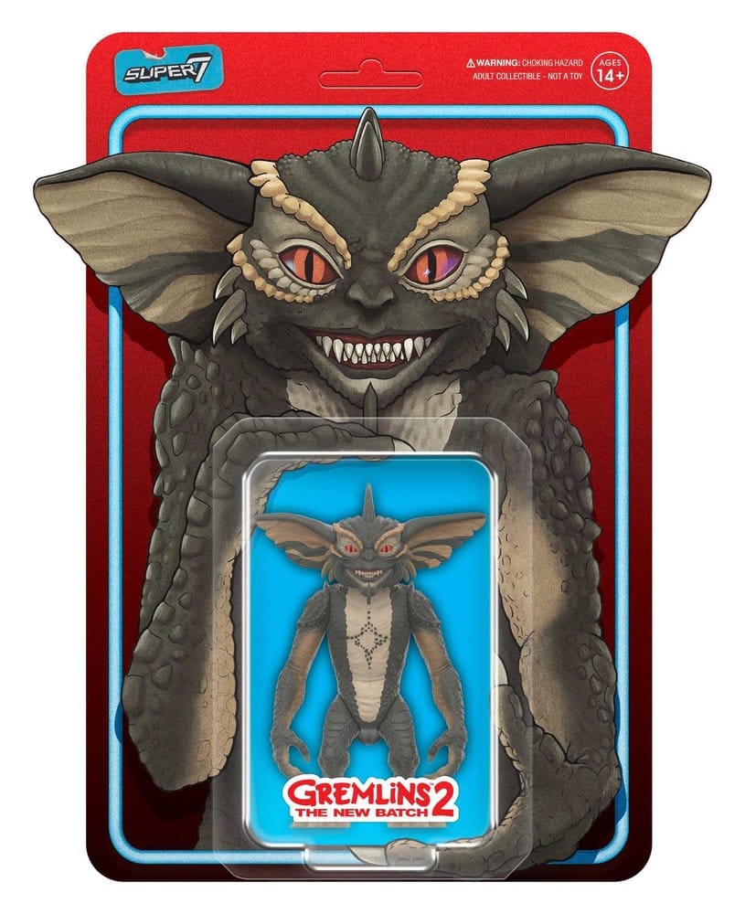 Gremlins ReAction Action Figure Mohawk Character Card Super7