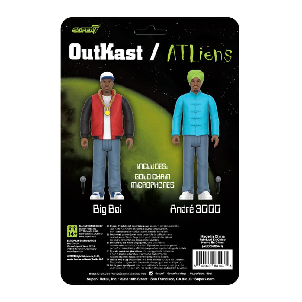 Outkast Toho ReAction Action Figure Wave 01 OutKast Super7