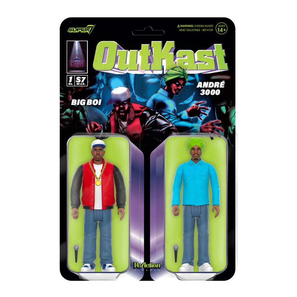 Outkast Toho ReAction Action Figure Wave 01 OutKast Super7