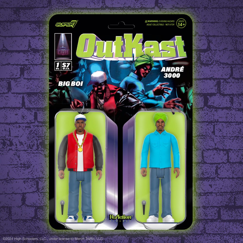 Outkast Toho ReAction Action Figure Wave 01 OutKast Super7