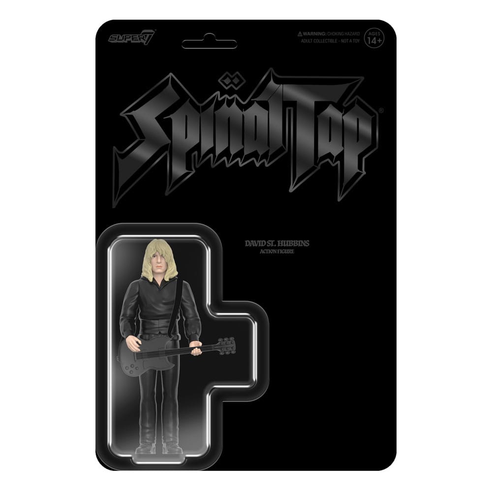 Spinal Tap ReAction Action Figure Wave 02 David St. Hubbins None More Black Super7