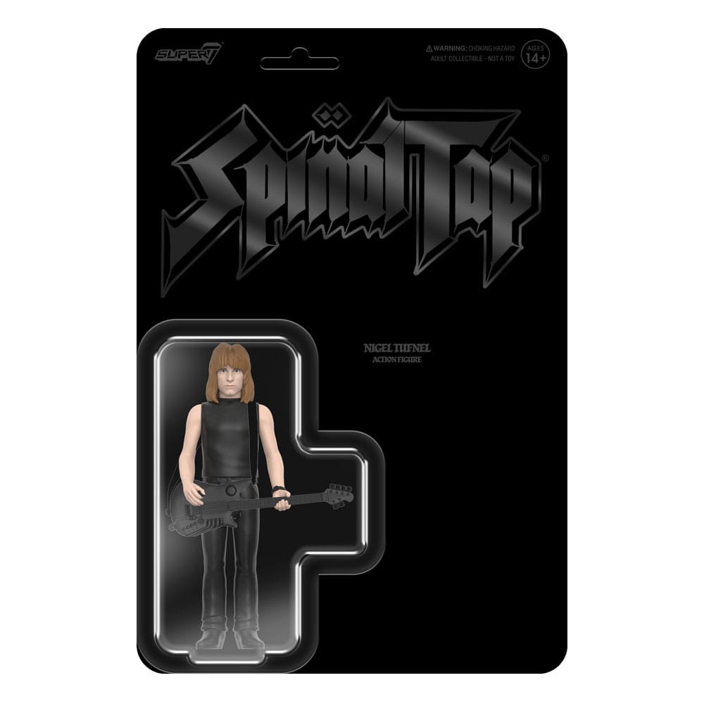 Spinal Tap ReAction Action Figure Wave 02 Nigel Tufnel None More Black Super7