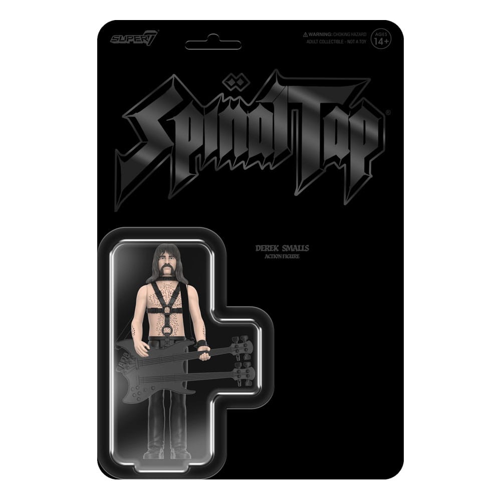Spinal Tap ReAction Action Figure Wave 02 Derek Smalls None More Black Super7