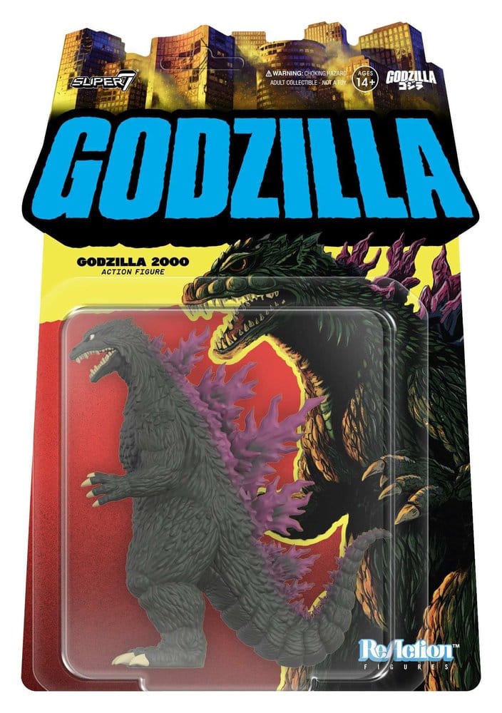 Godzilla Toho ReAction Action Figure Godzilla 2000 Super7