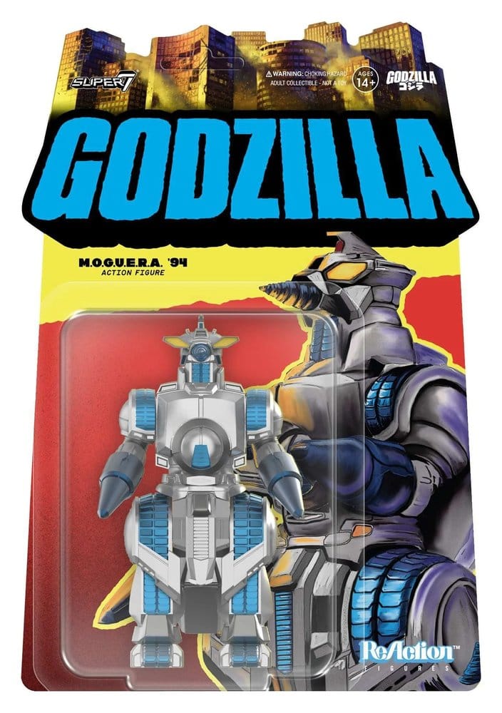 Godzilla Toho ReAction Action Figure M.O.G.U.E.R.A. Super7
