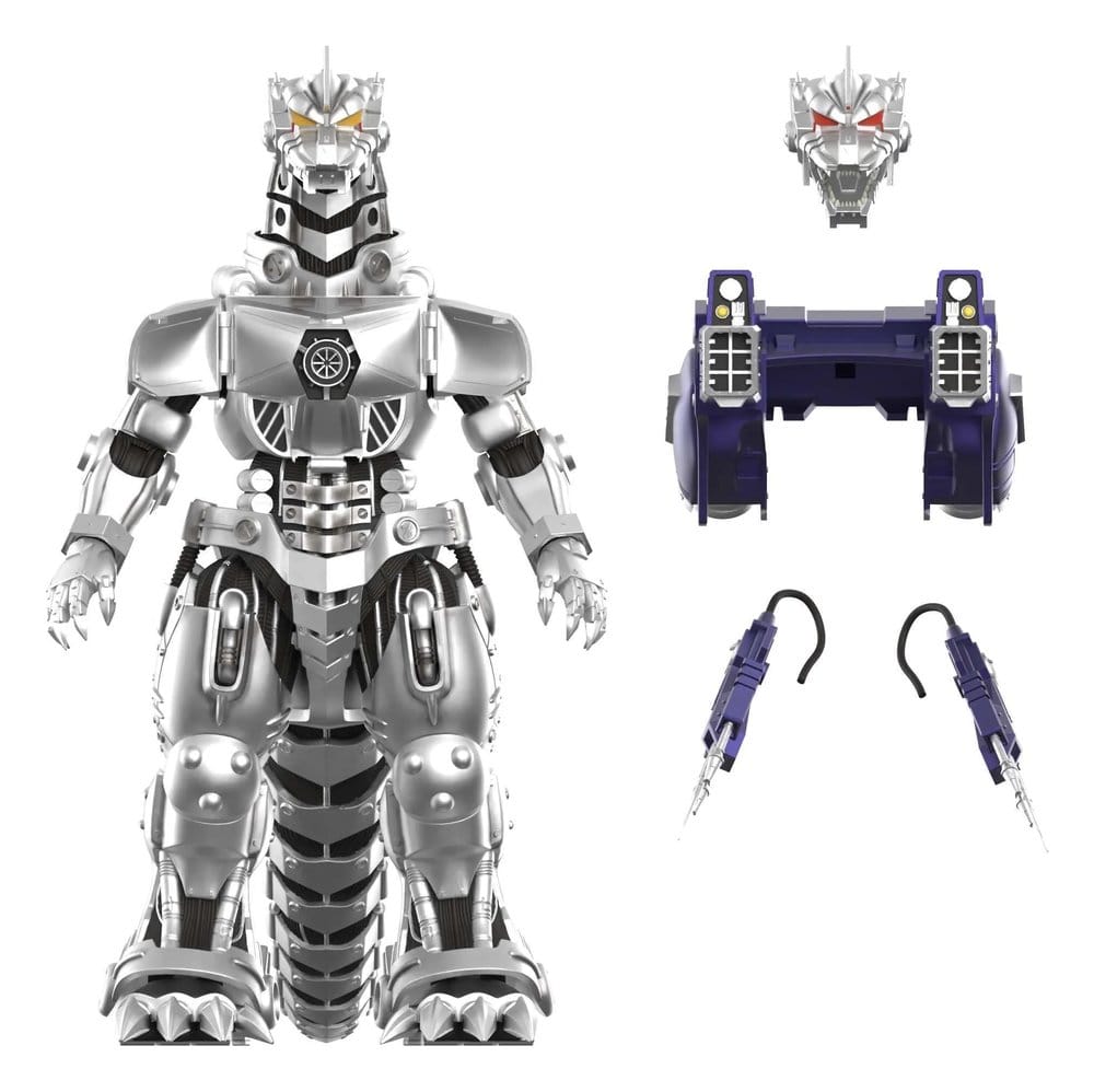 Godzilla Toho ReAction Action Figure Mechagodzilla 2002 Super7
