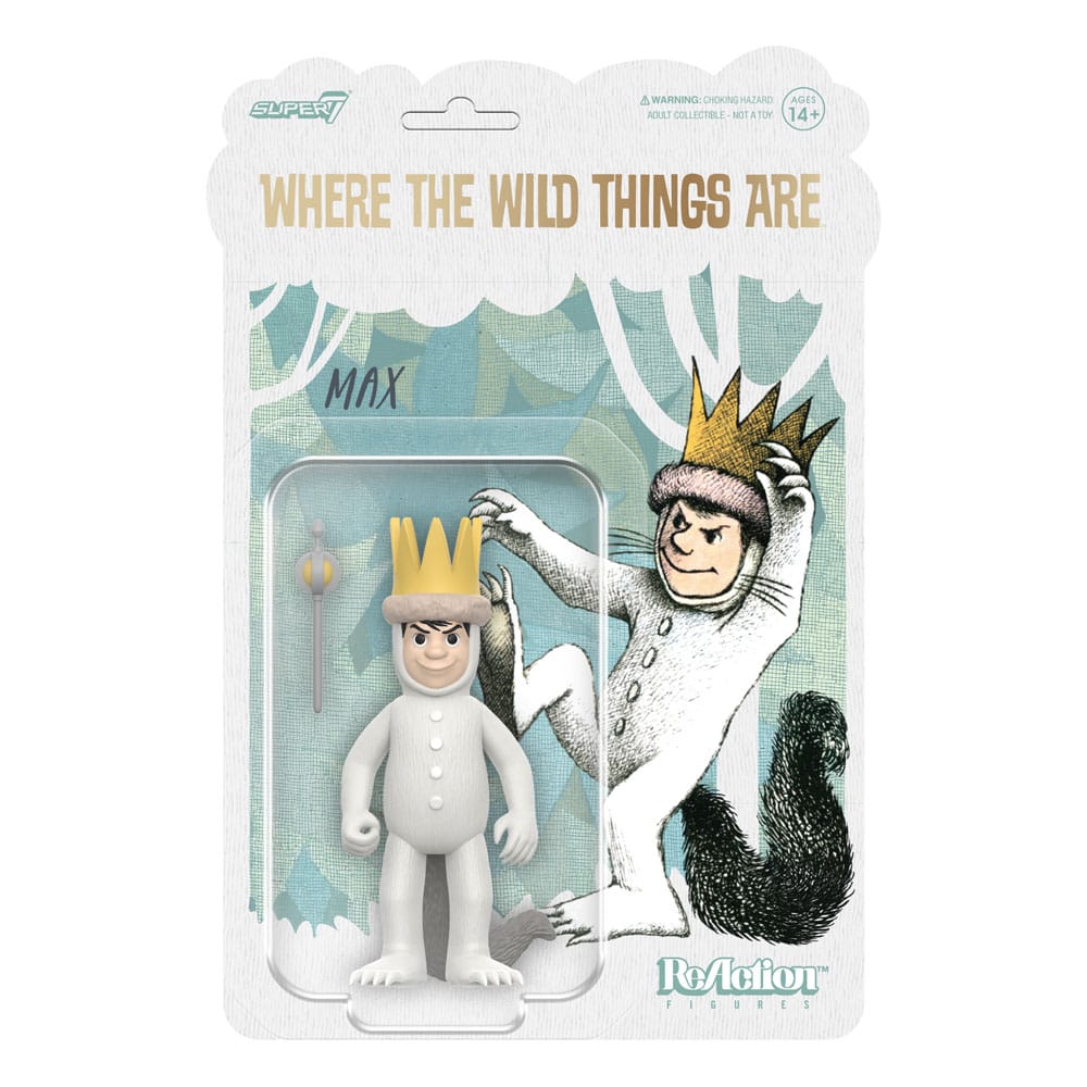 Where The Wild Things Are ReAction Action Figure Wave 01 Max Super7