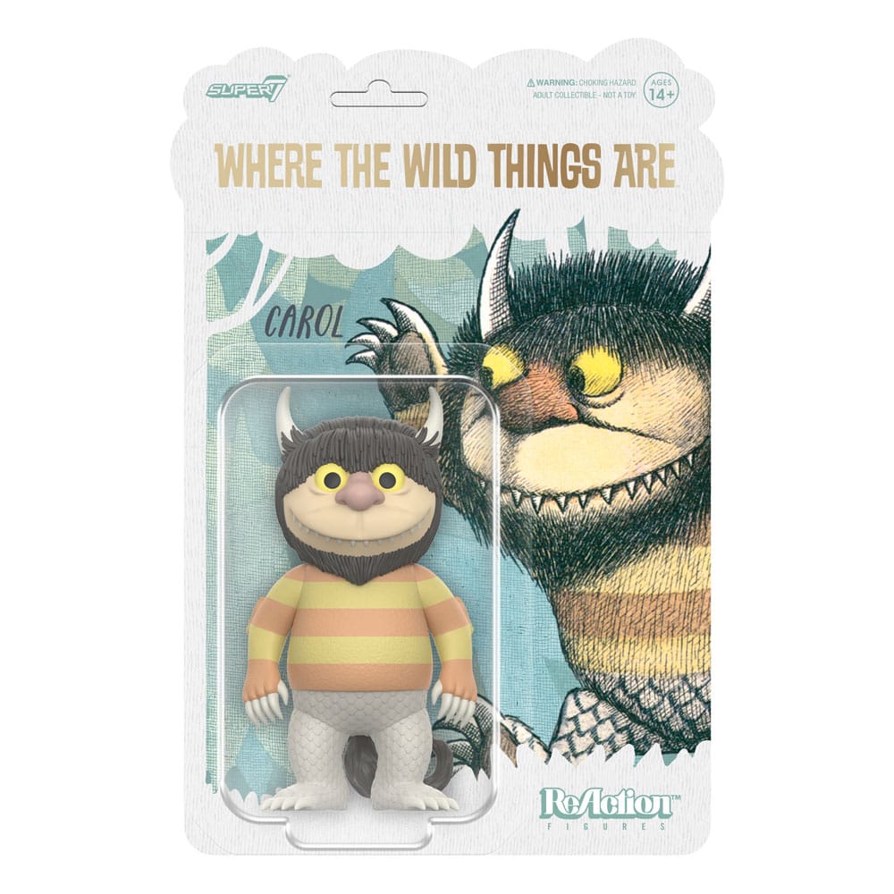 Where The Wild Things Are ReAction Action Figure Wave 01 Carol Monster Super7