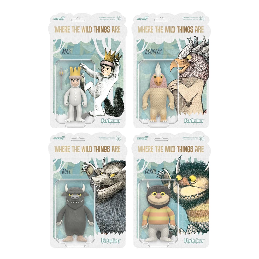 Where The Wild Things Are ReAction Action Figure Wave 01 Bull Monster Super7