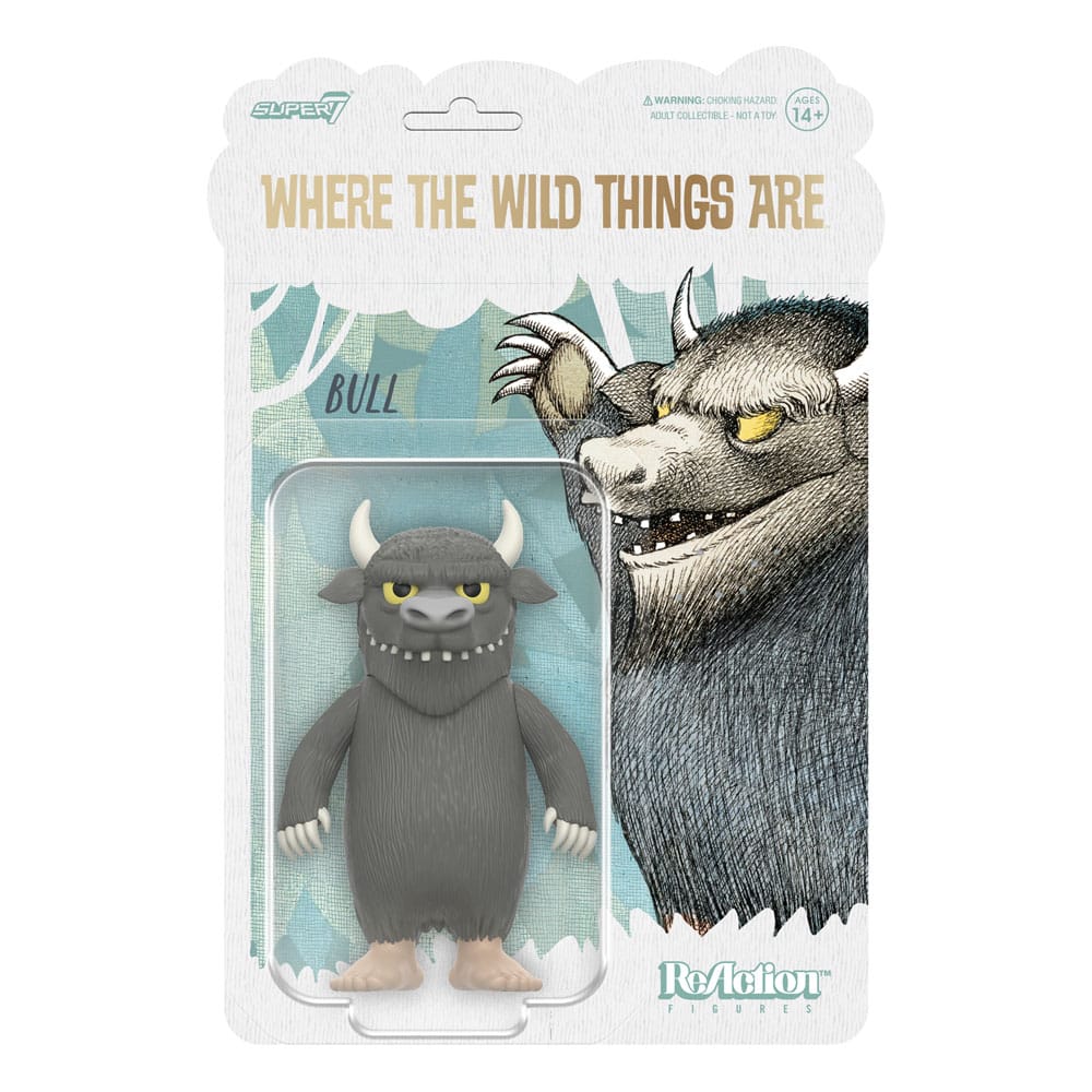 Where The Wild Things Are ReAction Action Figure Wave 01 Bull Monster Super7
