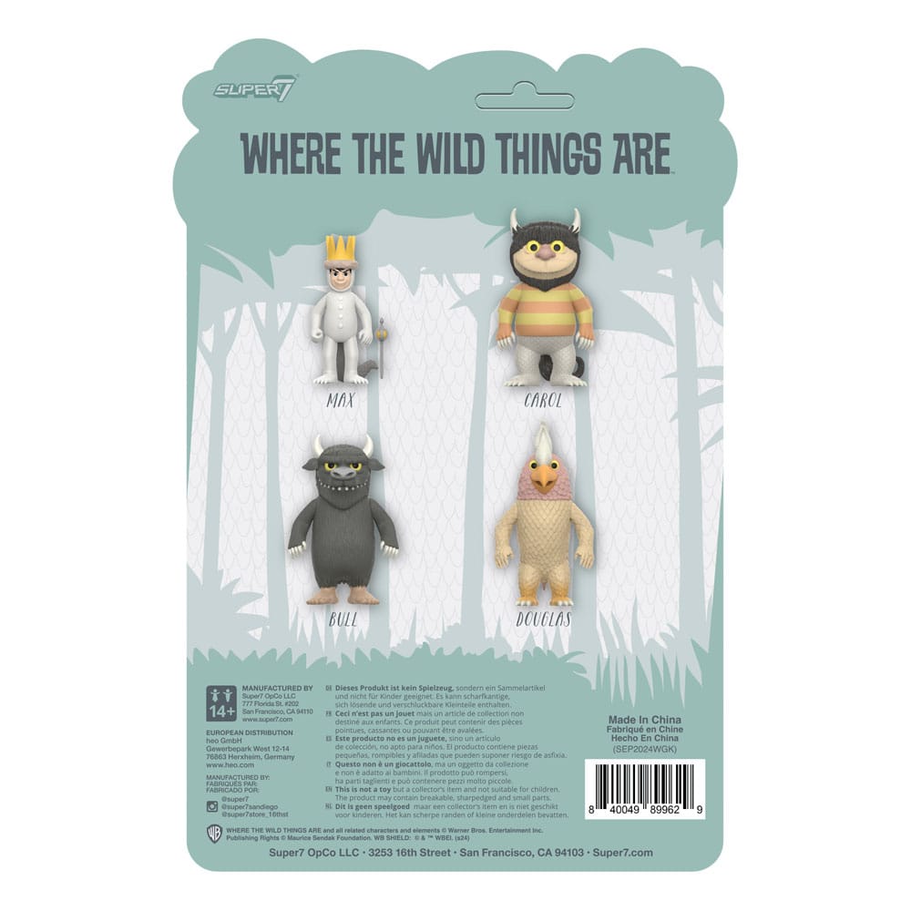 Where The Wild Things Are ReAction Action Figure Wave 01 Douglas Monster Super7