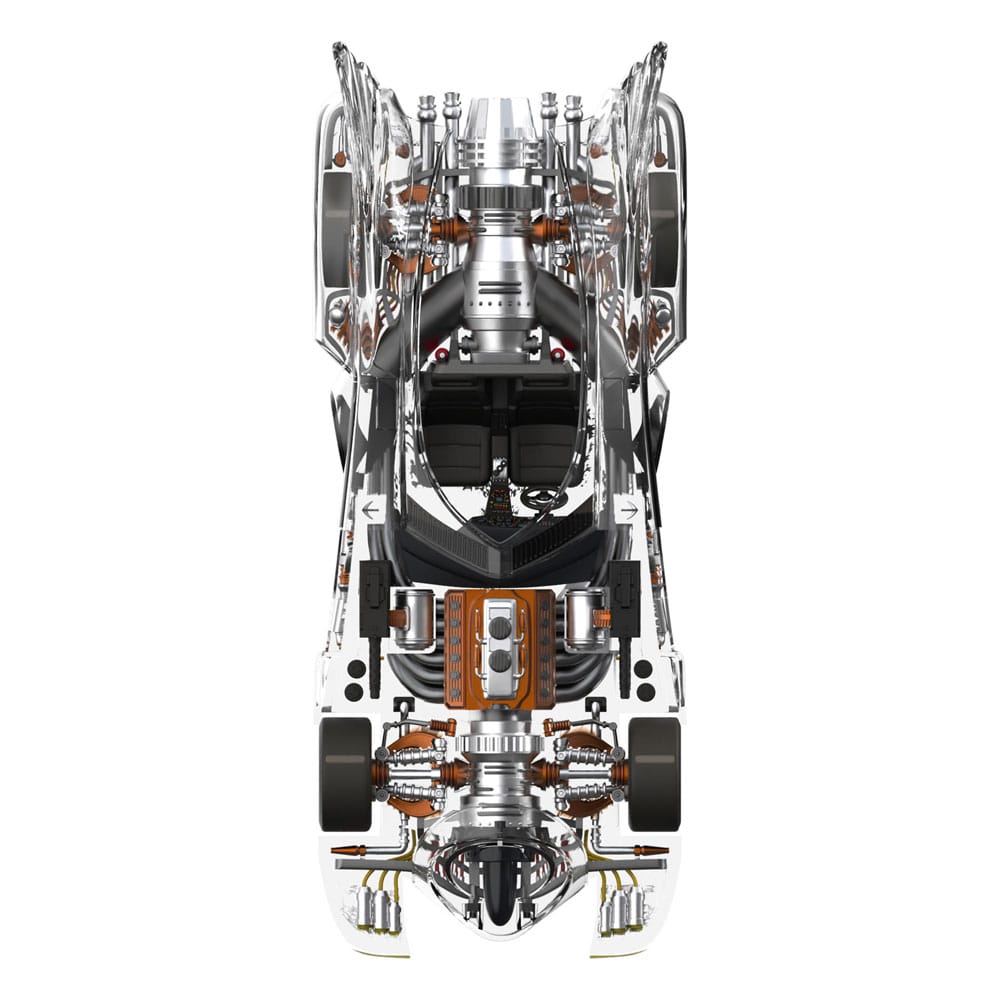 Batman 1989 Super Cyborg Vehicle Batmobile 1989 Clear Super7