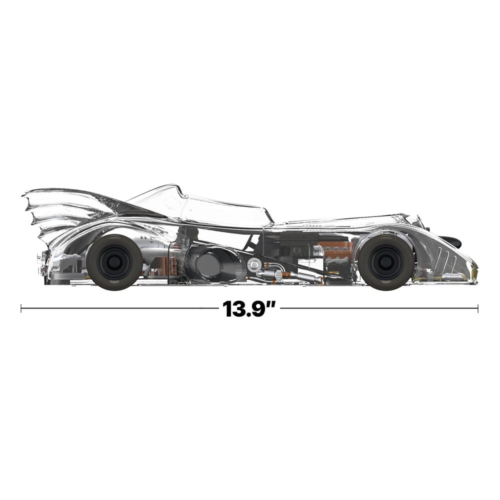 Batman 1989 Super Cyborg Vehicle Batmobile 1989 Clear Super7