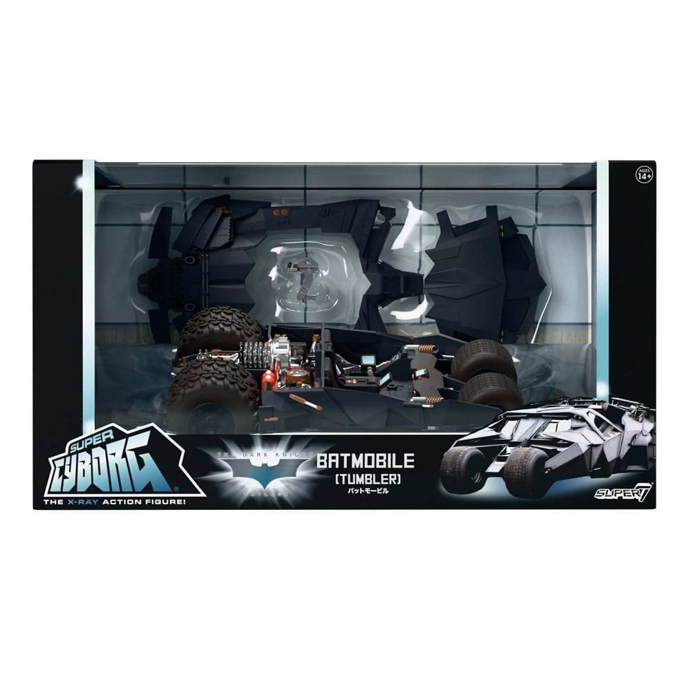 Batman 1989 Super Cyborg Vehicle Batmobile Tumbler Full Color Super7