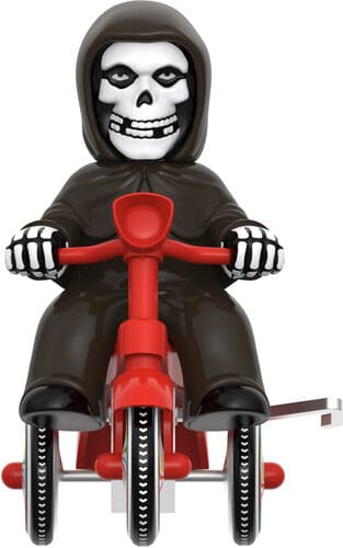 Misfits Super Cycles Action Figure Mummy Boy Black with Red Trike Super7