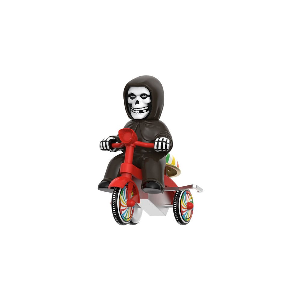 Misfits Super Cycles Action Figure Mummy Boy Black with Red Trike Super7