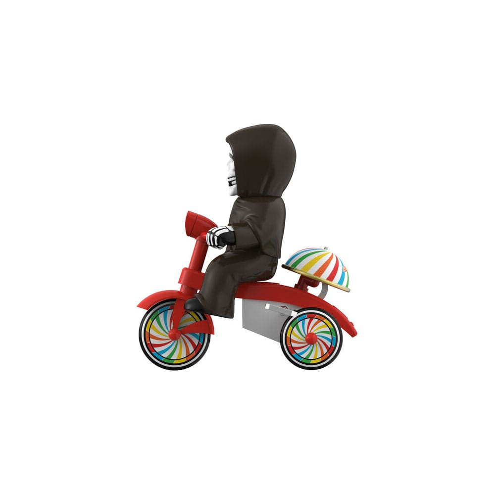 Misfits Super Cycles Action Figure Mummy Boy Black with Red Trike Super7