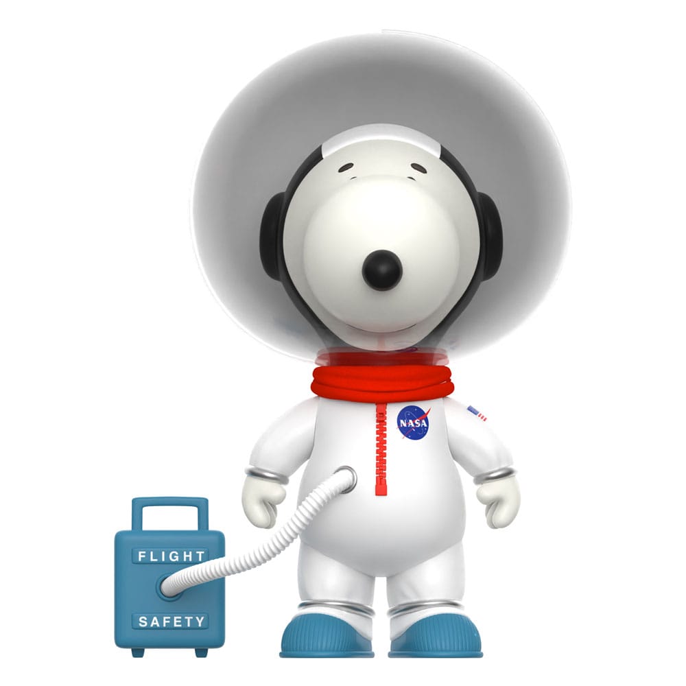 Peanuts Supersize Vinyl Action Figure Snoopy White Spacesuit Super7