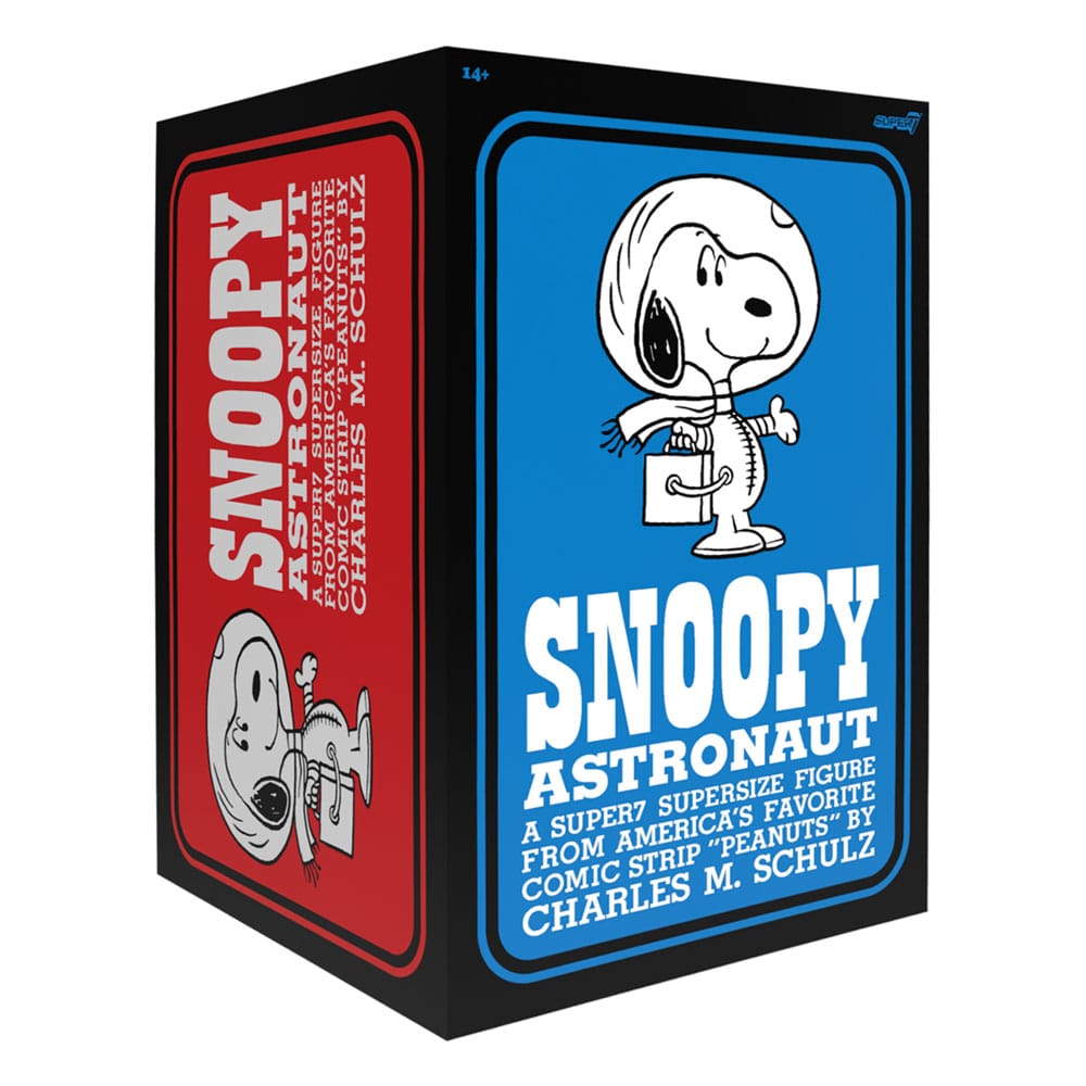 Peanuts Supersize Vinyl Action Figure Snoopy White Spacesuit Super7