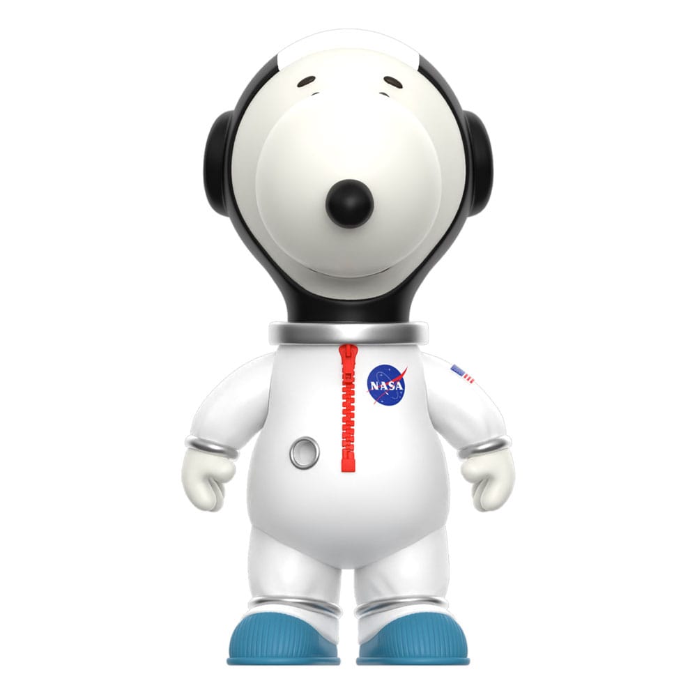 Peanuts Supersize Vinyl Action Figure Snoopy White Spacesuit Super7